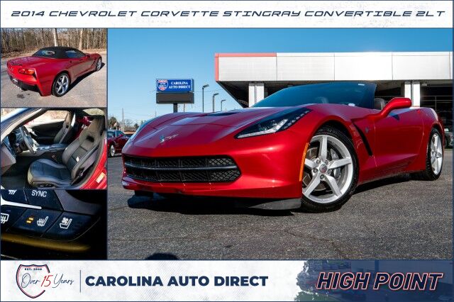 2014 Chevrolet Corvette Stingray Convertible 2LT / 6.2L V8 / Performance Exhaust!
