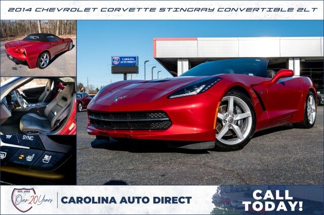 2014 Chevrolet Corvette Stingray Convertible 2LT / 6.2L V8 / Performance Exhaust!