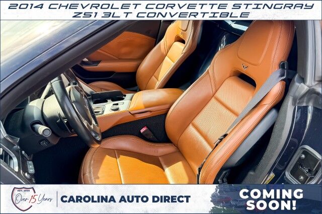 2014 Chevrolet Corvette Stingray Z51 3LT Convertible / Coming Soon! High Point NC