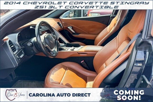 2014 Chevrolet Corvette Stingray Z51 3LT Convertible / Coming Soon! High Point NC