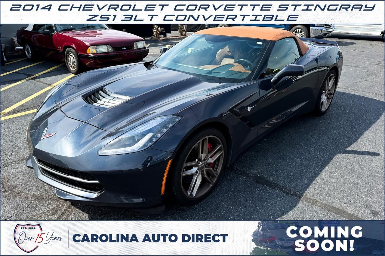 2014 Chevrolet Corvette Stingray Z51 3LT Convertible / Coming Soon! Lincolnton NC