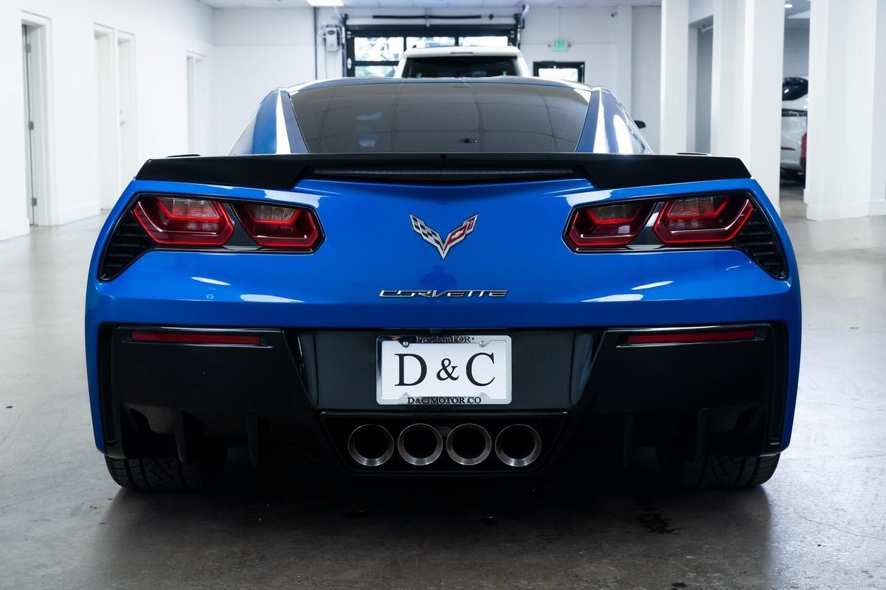 2014 Chevrolet Corvette Stingray Z51 Racing Seats Titanium X-Pipe Carbon Fiber Trim Portland OR
