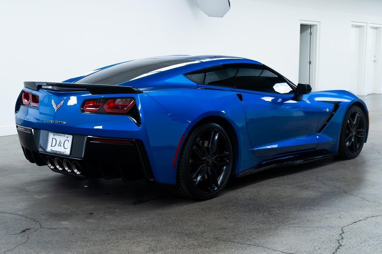 2014 Chevrolet Corvette Stingray Z51 Racing Seats Titanium X-Pipe Carbon Fiber Trim Portland OR