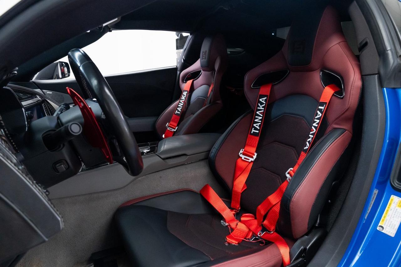 2014 Chevrolet Corvette Stingray Z51 Racing Seats Titanium X-Pipe Carbon Fiber Trim Portland OR