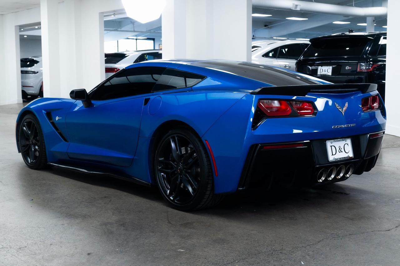 2014 Chevrolet Corvette Stingray Z51 Racing Seats Titanium X-Pipe Carbon Fiber Trim Portland OR