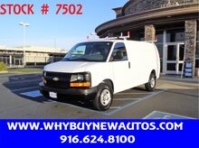 2014_Chevrolet_Express 2500_~ Ladder Rack & Shelves ~ Only 36K Miles!_ Rocklin CA