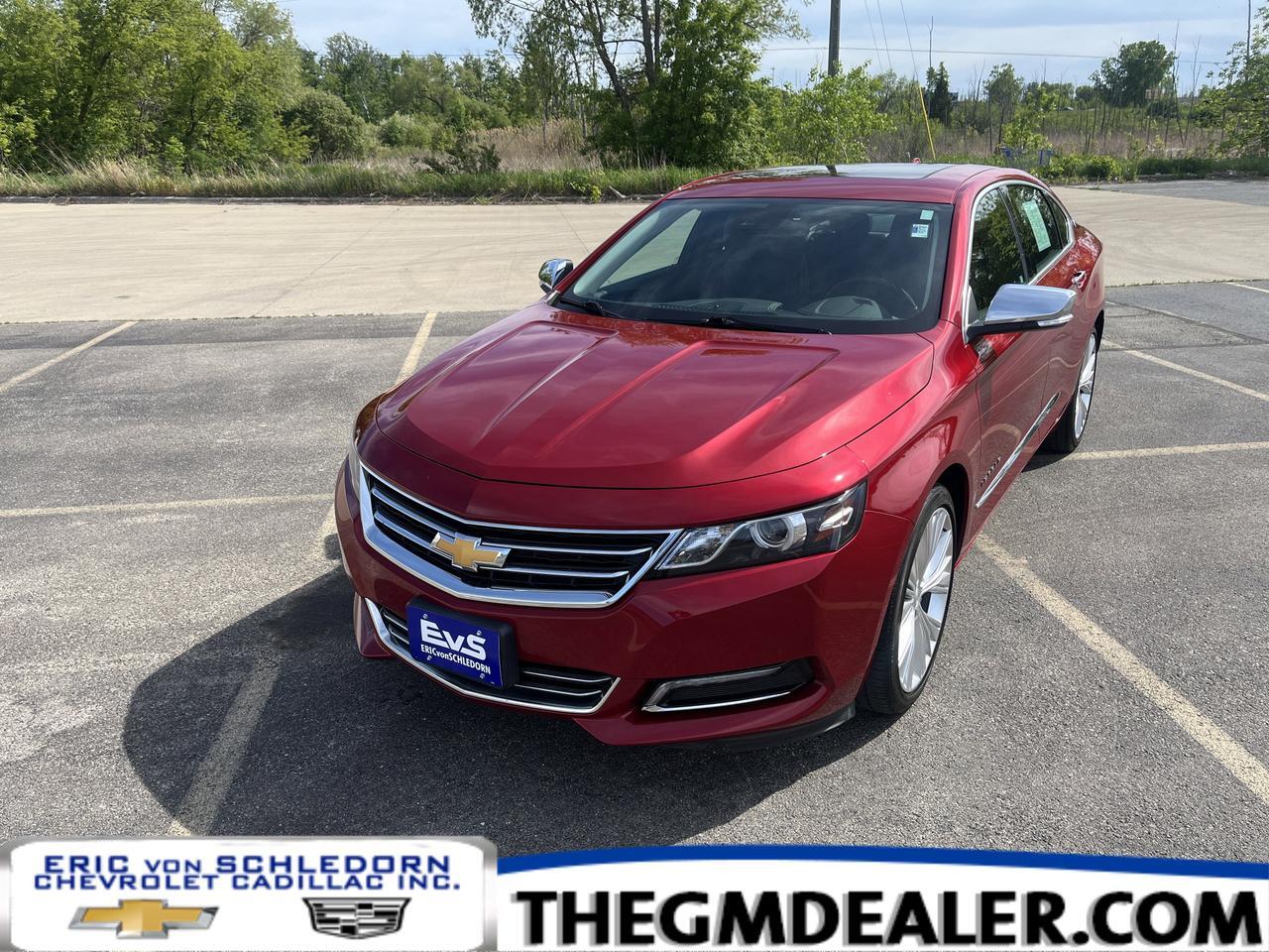 2014 Chevrolet Impala LTZ 2LZ 3.6L V6 PremiumAudio Comfort&ConvPkgs w/Sunroof Nav Bose HtdCldMemLthr 20s HtdSteeringWheel