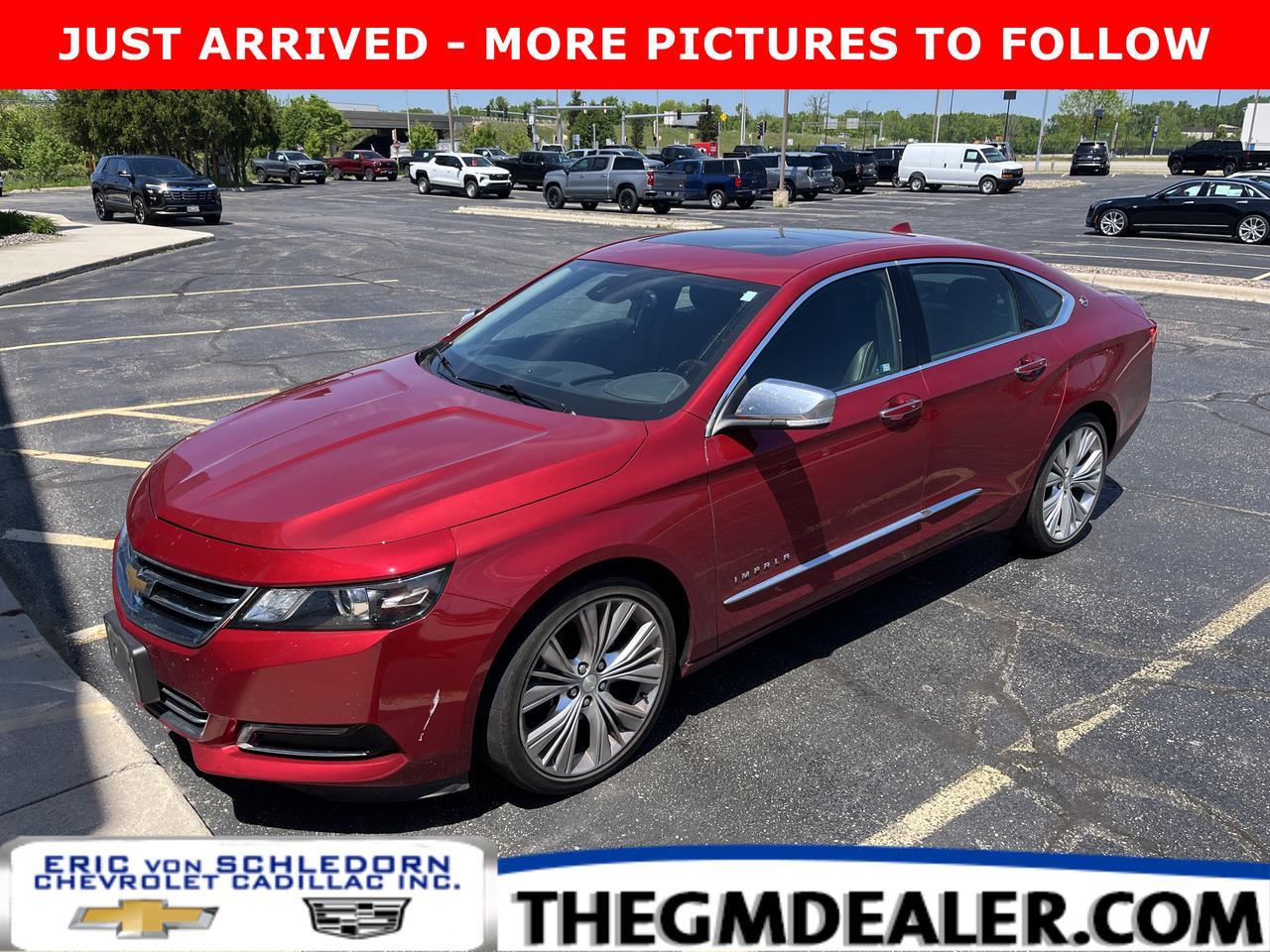 2014 Chevrolet Impala LTZ 2LZ 3.6L V6 PremiumAudio Comfort&ConvPkgs w/Sunroof Nav Bose HtdCldMemLthr 20s HtdSteeringWheel
