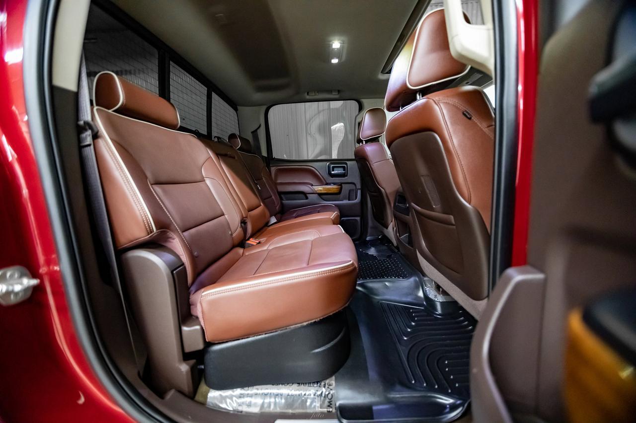 2014 Chevrolet Silverado 1500 4x4 Crew Cab High Country Leather Roof Nav BCam Red Deer AB