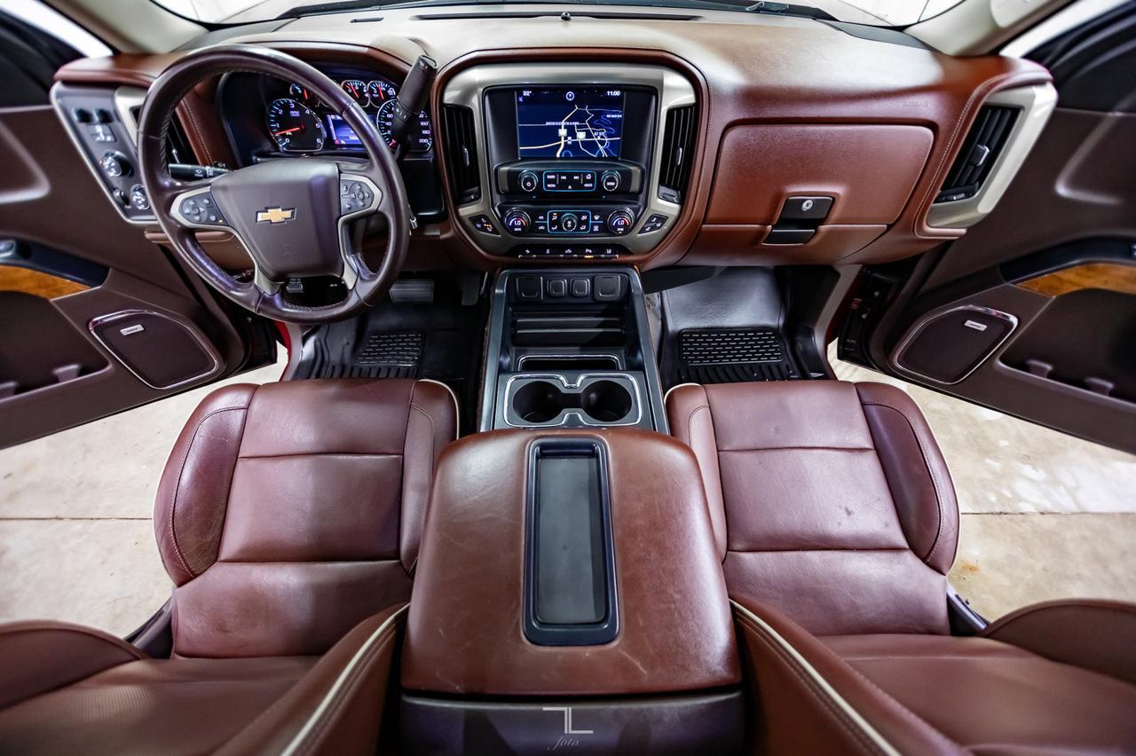 2014 Chevrolet Silverado 1500 4x4 Crew Cab High Country Leather Roof Nav BCam Red Deer AB