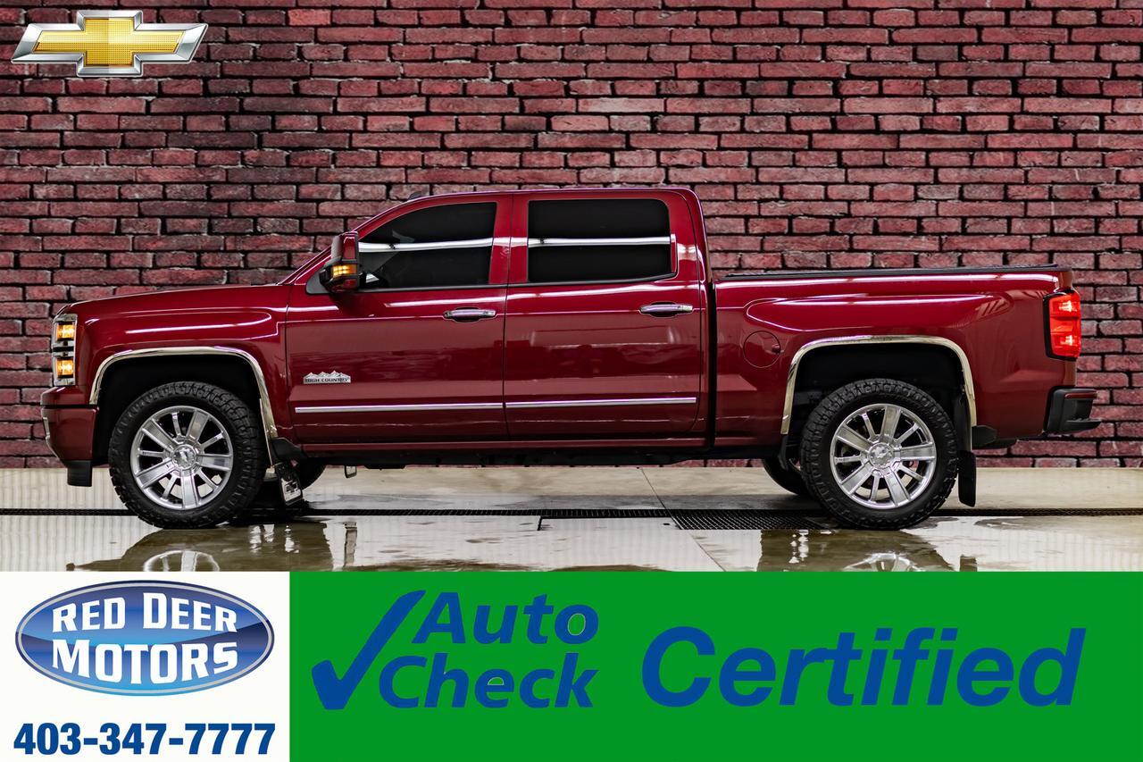 2014 Chevrolet Silverado 1500 4x4 Crew Cab High Country Leather Roof Nav BCam