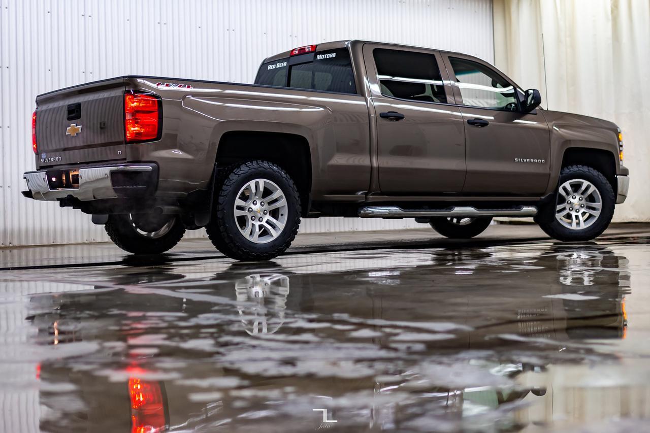 2014 Chevrolet Silverado 1500 4x4 Crew Cab LT BCam PSeat Longbox Red Deer AB
