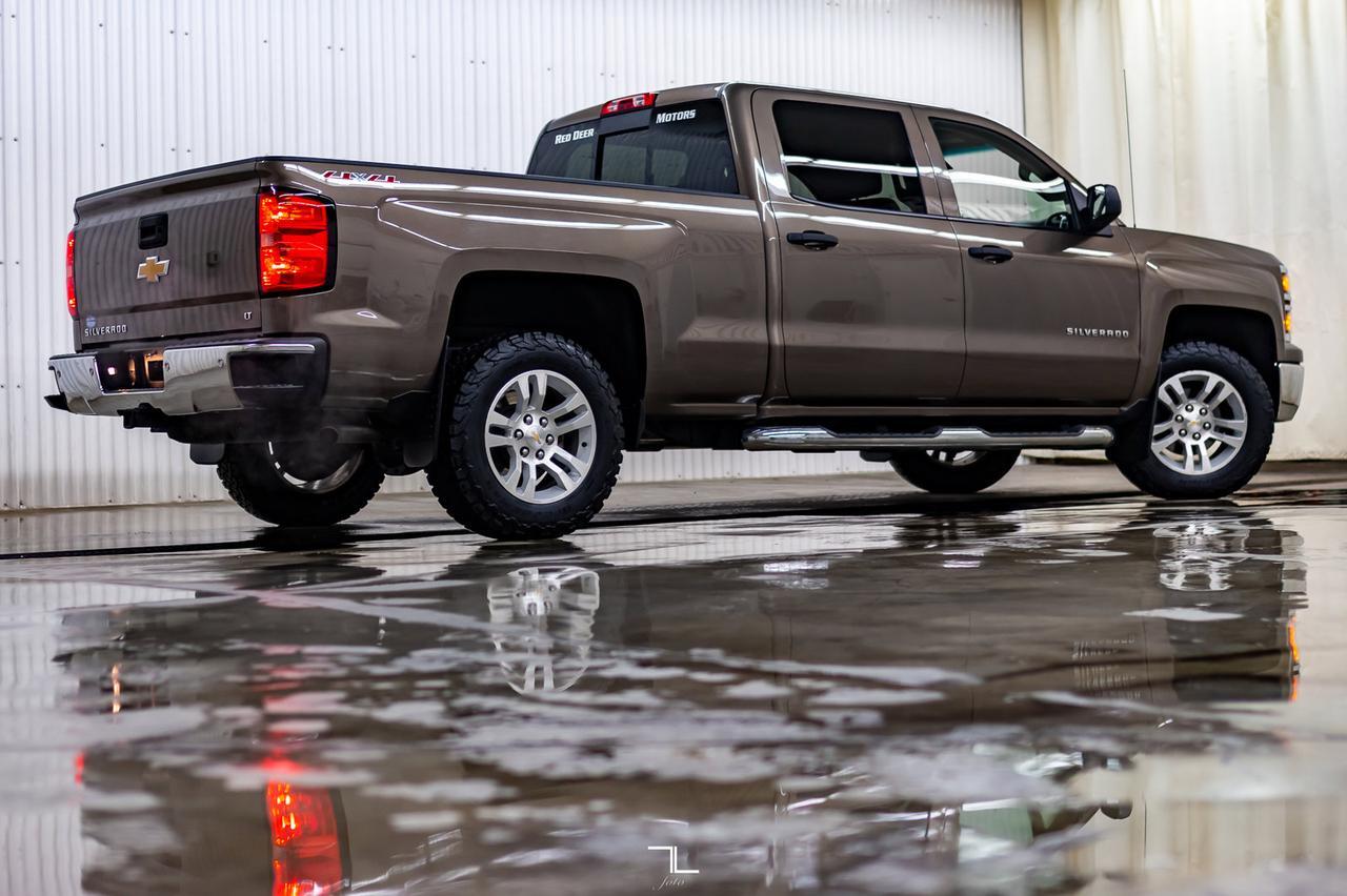 2014 Chevrolet Silverado 1500 4x4 Crew Cab LT BCam PSeat Longbox Red Deer AB