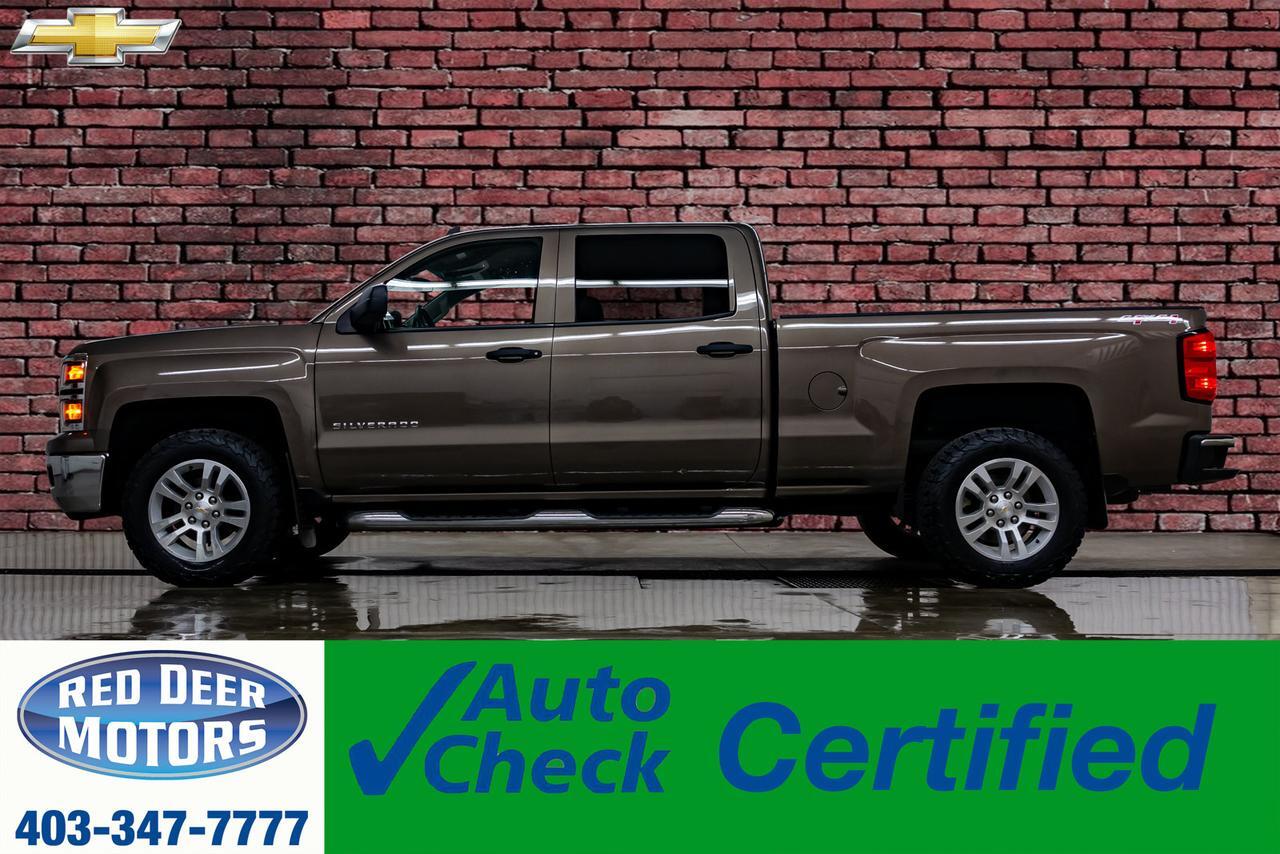 2014 Chevrolet Silverado 1500 4x4 Crew Cab LT BCam PSeat Longbox
