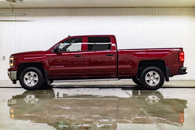 2014 Chevrolet Silverado 1500 4x4 Crew Cab LT Z71 Longbox BCam Heated Seats Red Deer AB