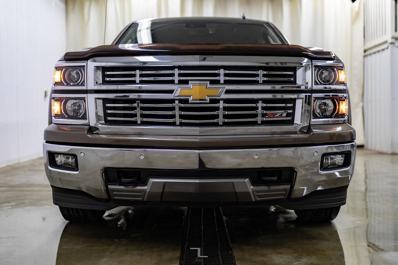 2014 Chevrolet Silverado 1500 4x4 Crew Cab LTZ Z71 Leather Roof Nav BCam Red Deer AB
