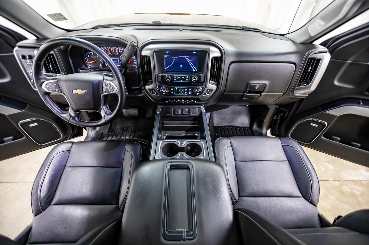 2014 Chevrolet Silverado 1500 4x4 Crew Cab LTZ Z71 Leather Roof Nav BCam Red Deer AB