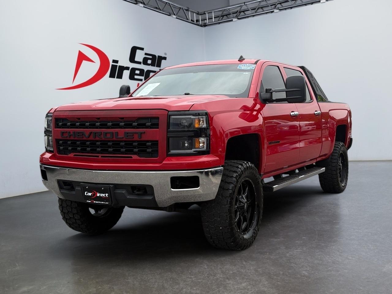 2014 Chevrolet Silverado 1500 LT CREW CAB 4X4, RUNNING BOARDS, SIDE REAR STEP, TOW PACKAGE, REMOTE START, HEATED SEATS, NAVIGATION, RED HOT & READY FOR YOU! Virginia Beach VA