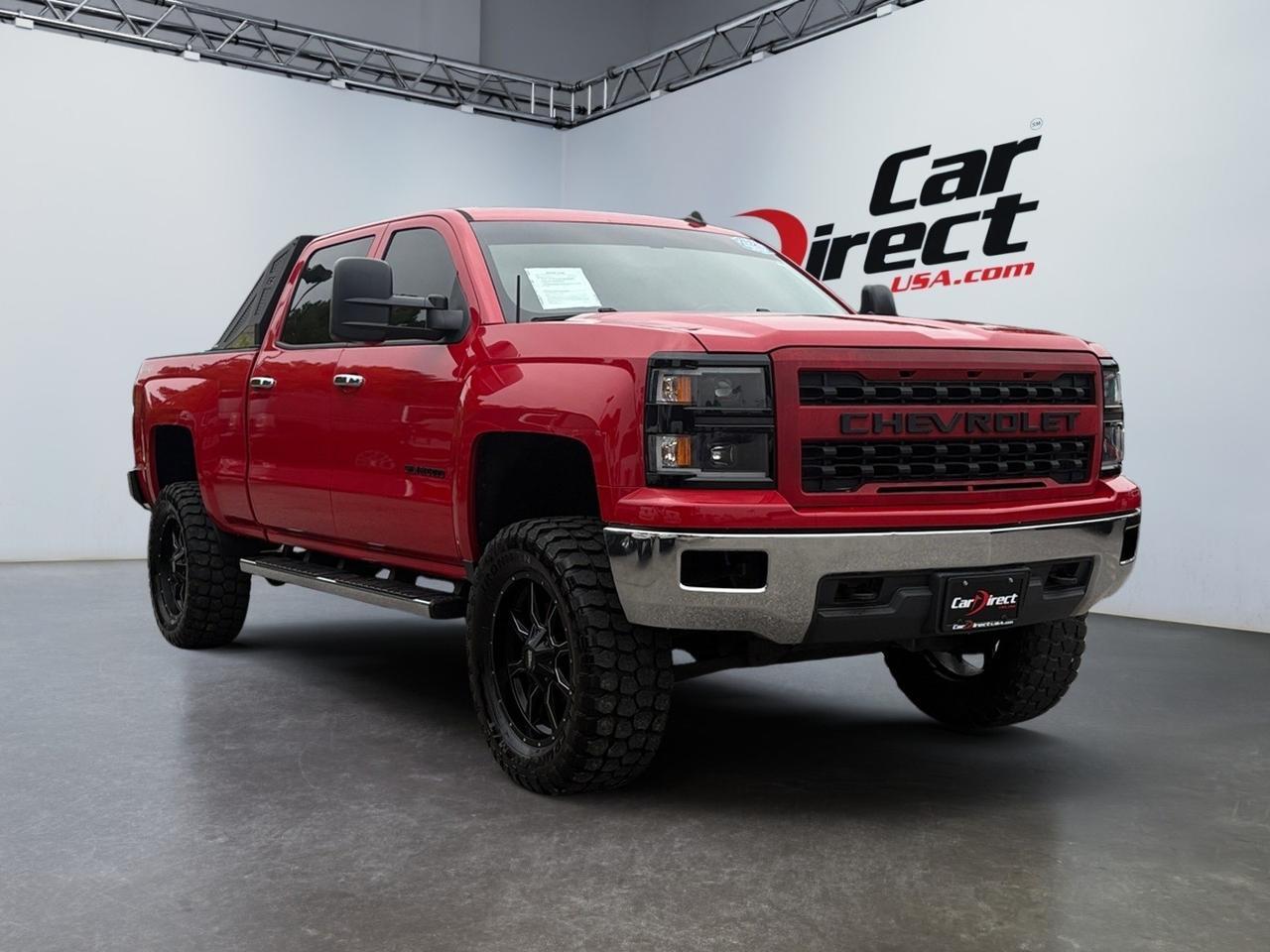 2014 Chevrolet Silverado 1500 LT CREW CAB 4X4, RUNNING BOARDS, SIDE REAR STEP, TOW PACKAGE, REMOTE START, HEATED SEATS, NAVIGATION, RED HOT & READY FOR YOU! Virginia Beach VA
