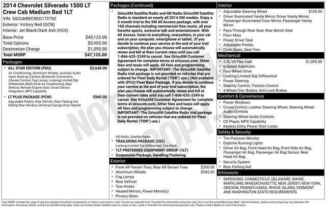 2014 Chevrolet Silverado 1500 LT Raleigh NC