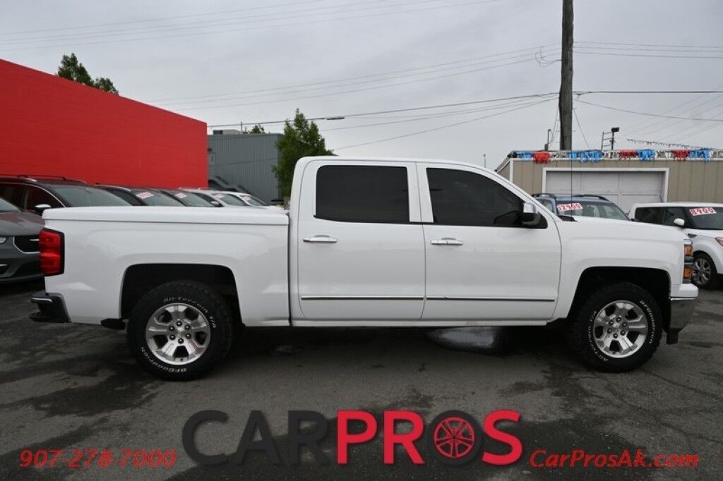 2014 Chevrolet Silverado 1500 LTZ - 5.3L V8 - Autmatic - 4X4 - Front Heated & Cooled Leather Seats - Heated Steering Wheel - Power Windows & Door Locks - Navigation - Backup Camera - Sunroof - Spray In Bedliner - Tonneau Cover - Tow Package Anchorage AK