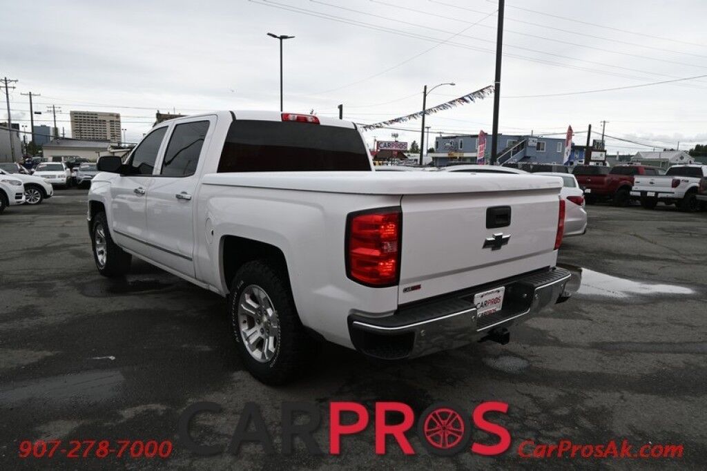 2014 Chevrolet Silverado 1500 LTZ - 5.3L V8 - Autmatic - 4X4 - Front Heated & Cooled Leather Seats - Heated Steering Wheel - Power Windows & Door Locks - Navigation - Backup Camera - Sunroof - Spray In Bedliner - Tonneau Cover - Tow Package Anchorage AK