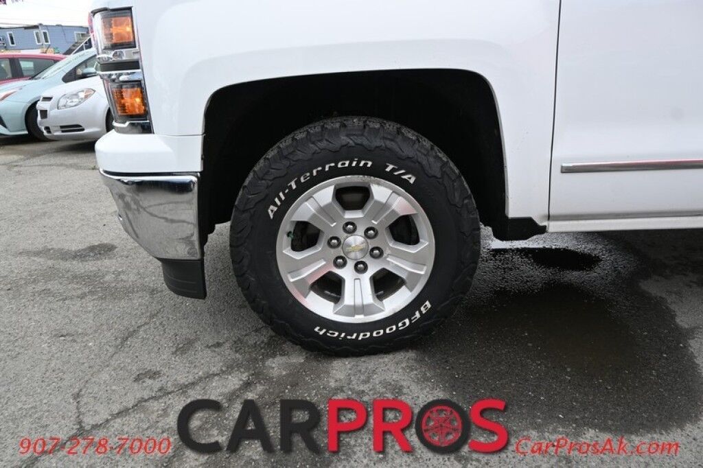 2014 Chevrolet Silverado 1500 LTZ - 5.3L V8 - Autmatic - 4X4 - Front Heated & Cooled Leather Seats - Heated Steering Wheel - Power Windows & Door Locks - Navigation - Backup Camera - Sunroof - Spray In Bedliner - Tonneau Cover - Tow Package Anchorage AK