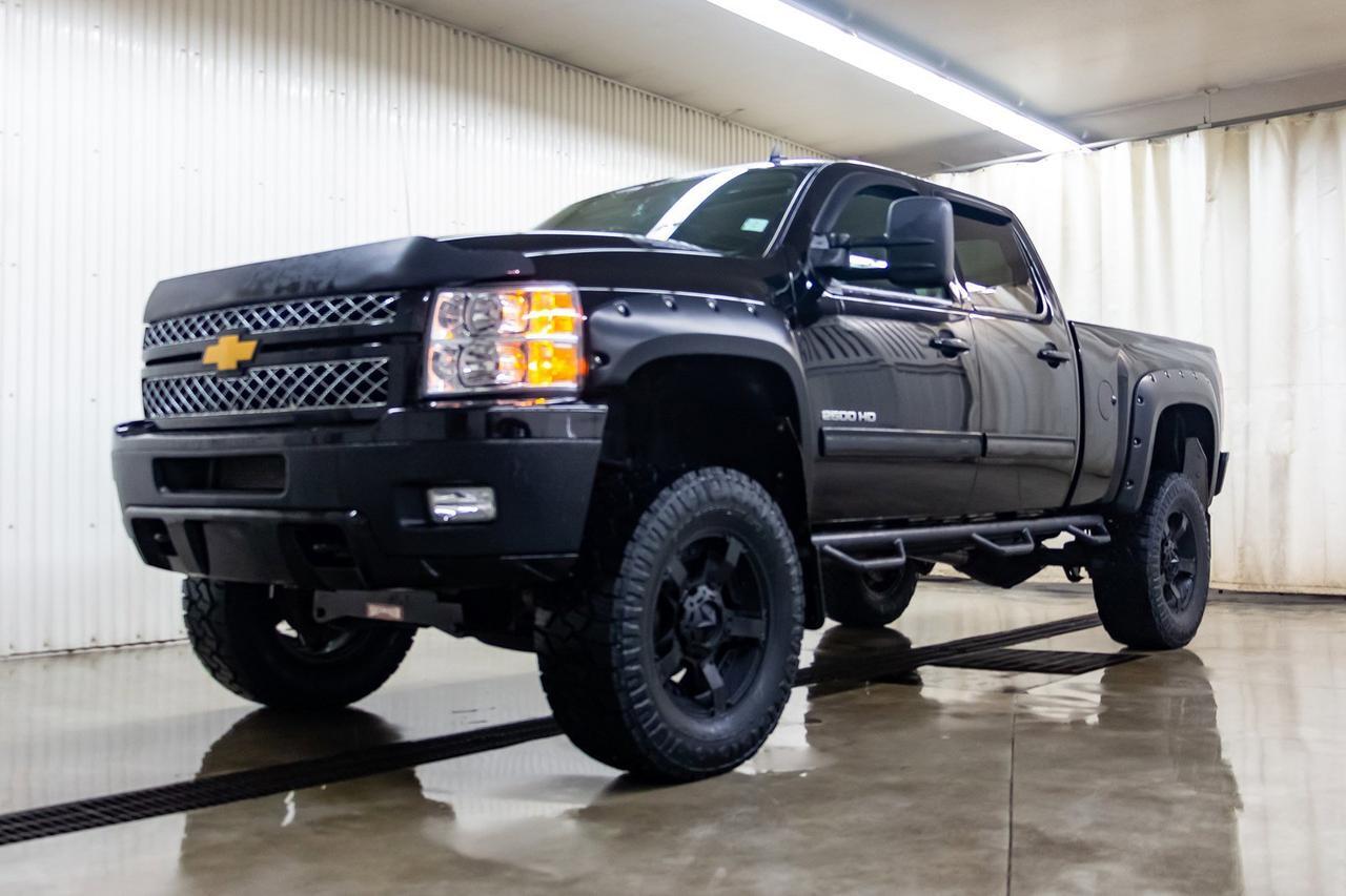 2014 Chevrolet Silverado 2500HD 4x4 Crew Cab LT Diesel Lift Wheels Red Deer AB