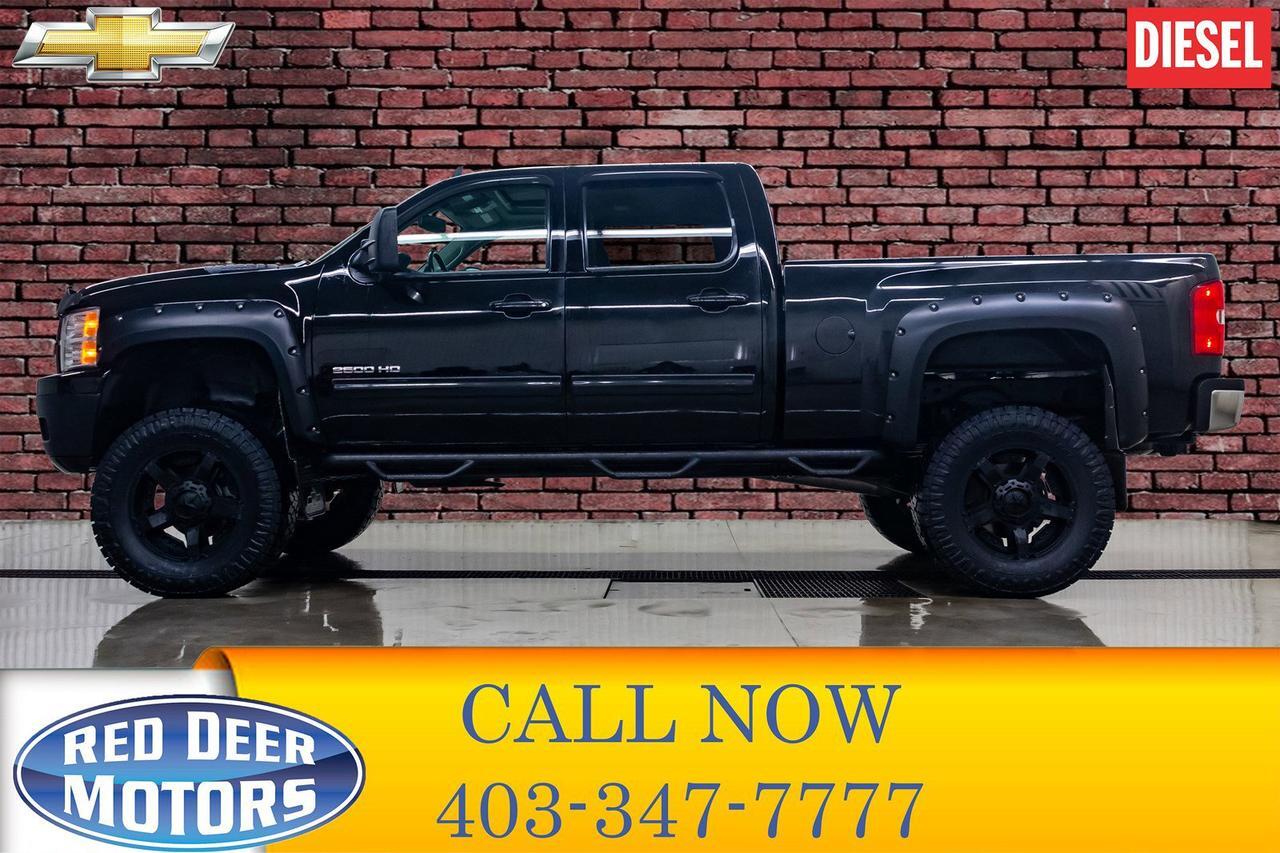 2014 Chevrolet Silverado 2500HD 4x4 Crew Cab LT Diesel Lift Wheels