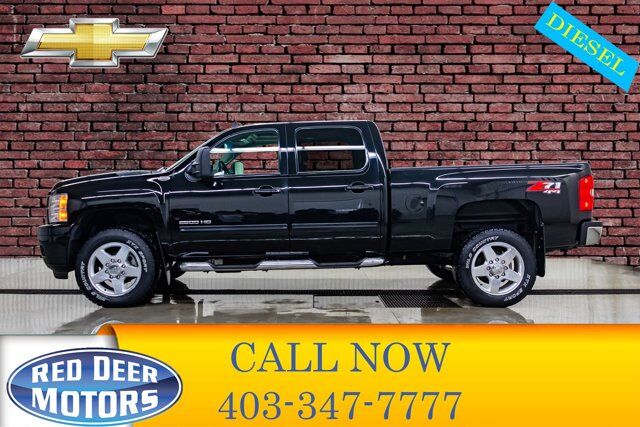 2014 Chevrolet Silverado 2500HD 4x4 Crew Cab LTZ Z71 GFX Diesel Red Deer AB