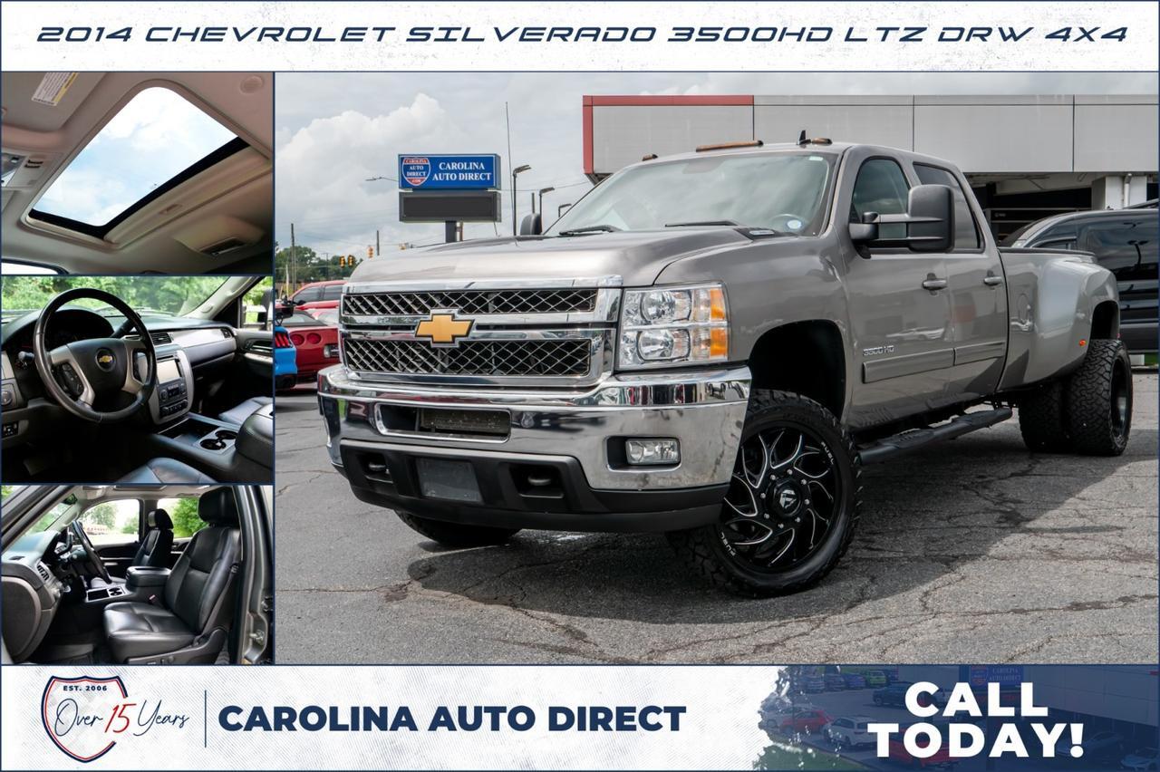 2014 Chevrolet Silverado 3500HD LTZ DRW 4X4 / Wheels & Tires Upgrade / Turbo Diesel! Lincolnton NC