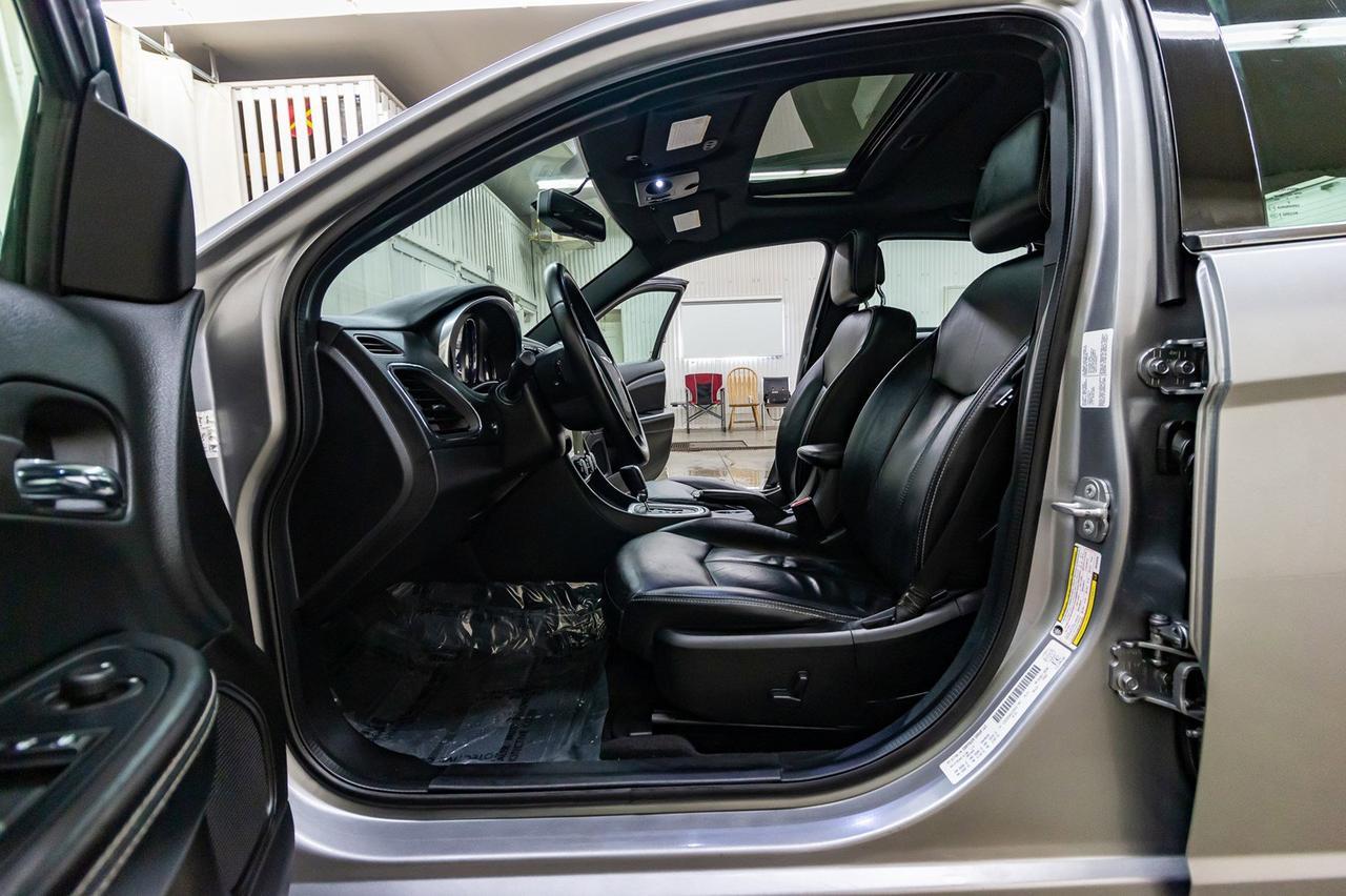 2014 Chrysler 200 Limited Leather Roof Red Deer AB