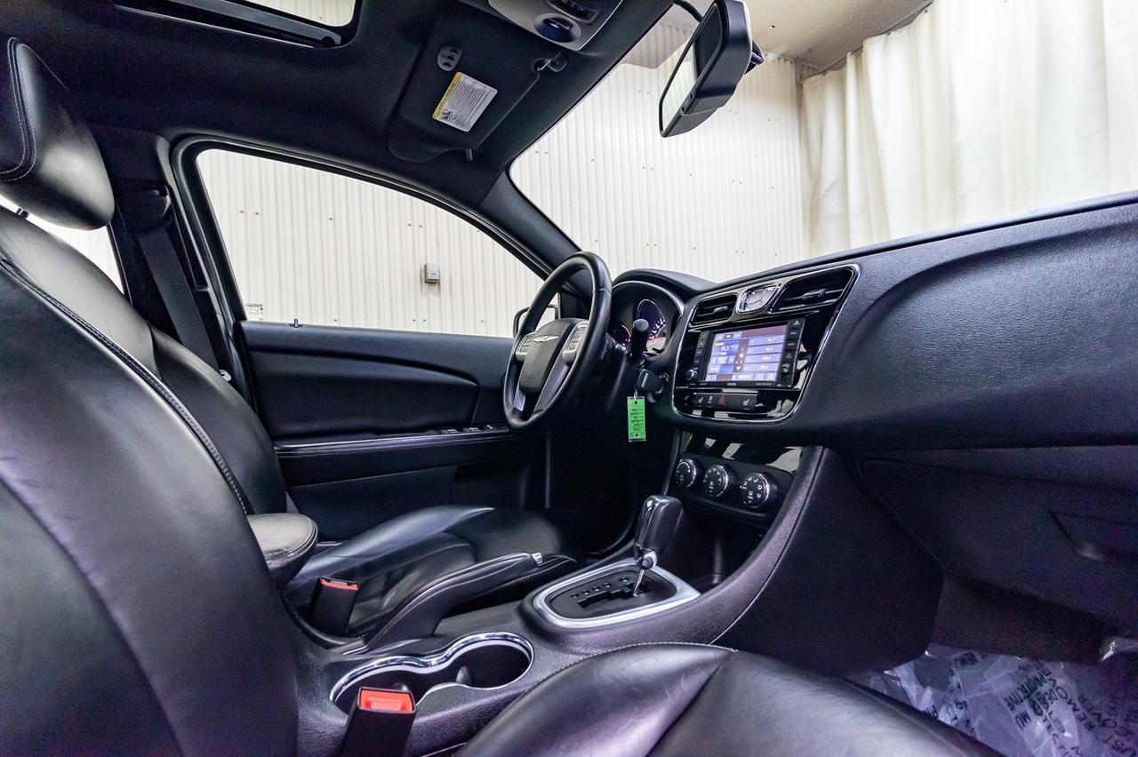 2014 Chrysler 200 Limited Leather Roof Red Deer AB