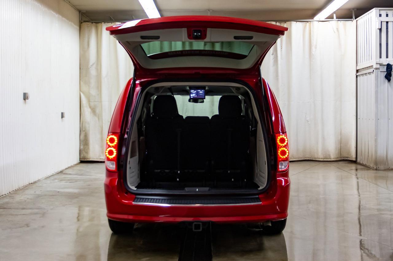 2014 Dodge Grand Caravan SXT BCam DVD Quad Seating Red Deer AB