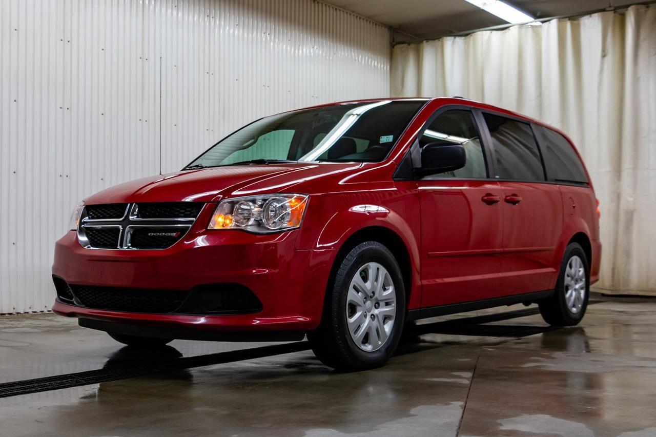 2014 Dodge Grand Caravan SXT BCam DVD Quad Seating Red Deer AB