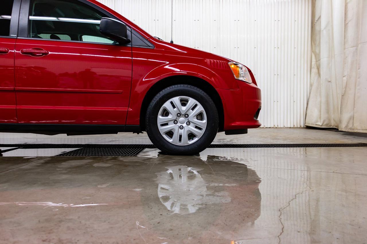 2014 Dodge Grand Caravan SXT BCam DVD Quad Seating Red Deer AB