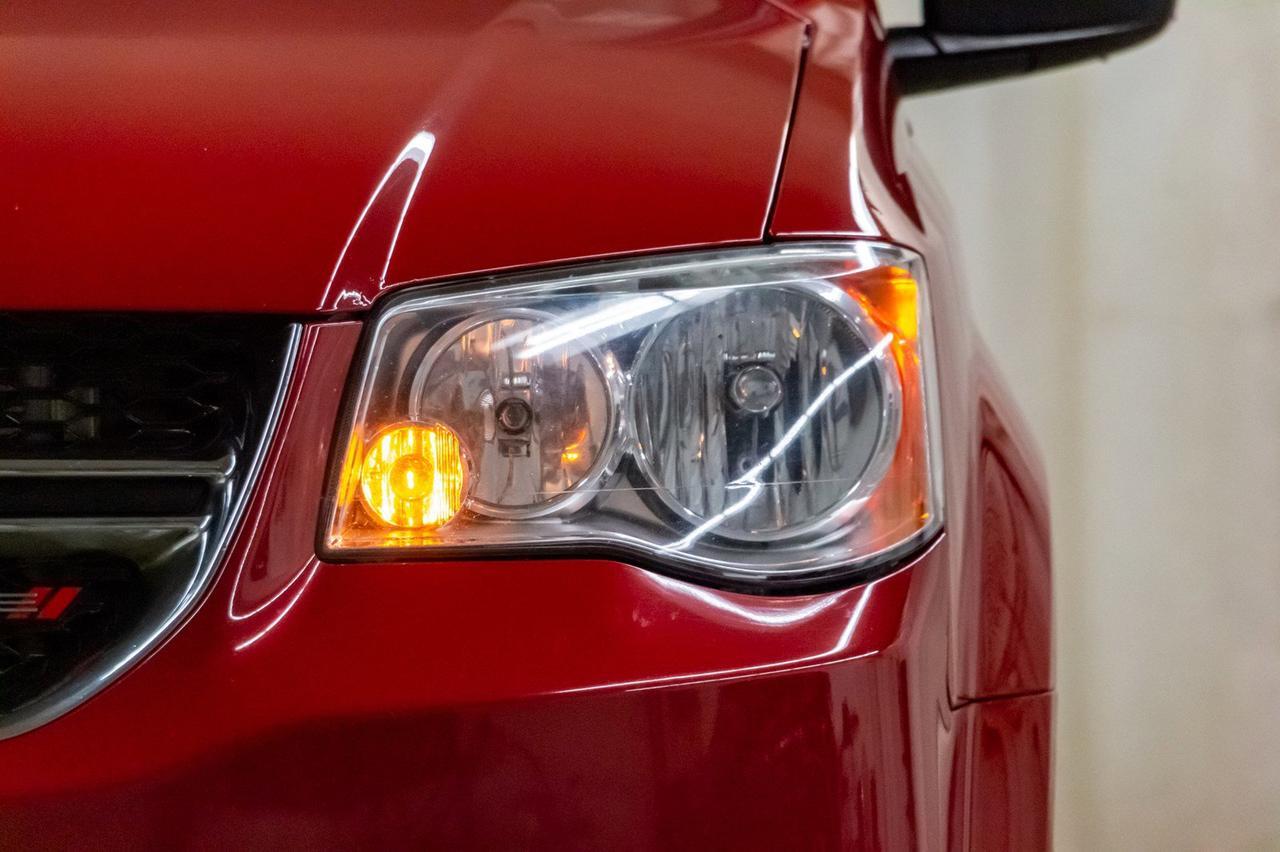 2014 Dodge Grand Caravan SXT BCam DVD Quad Seating Red Deer AB