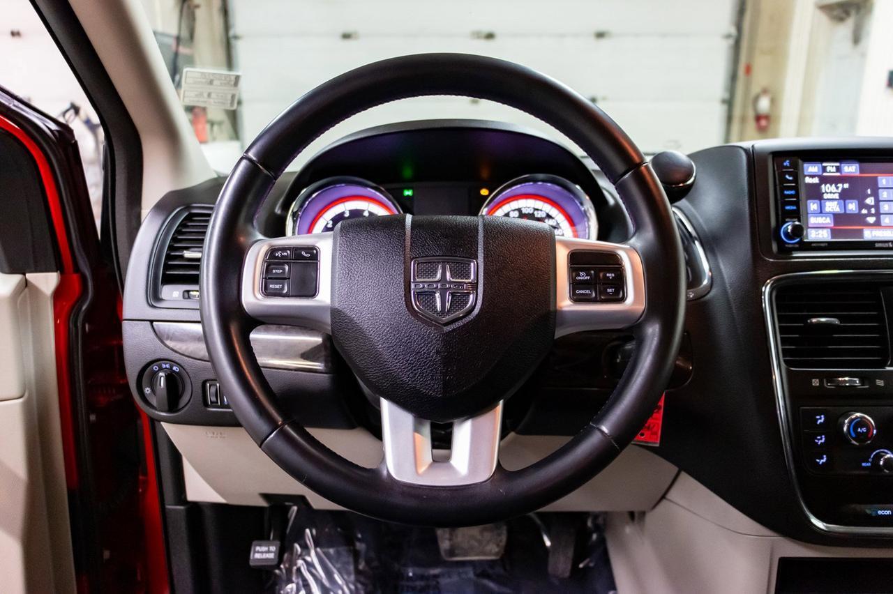 2014 Dodge Grand Caravan SXT BCam DVD Quad Seating Red Deer AB