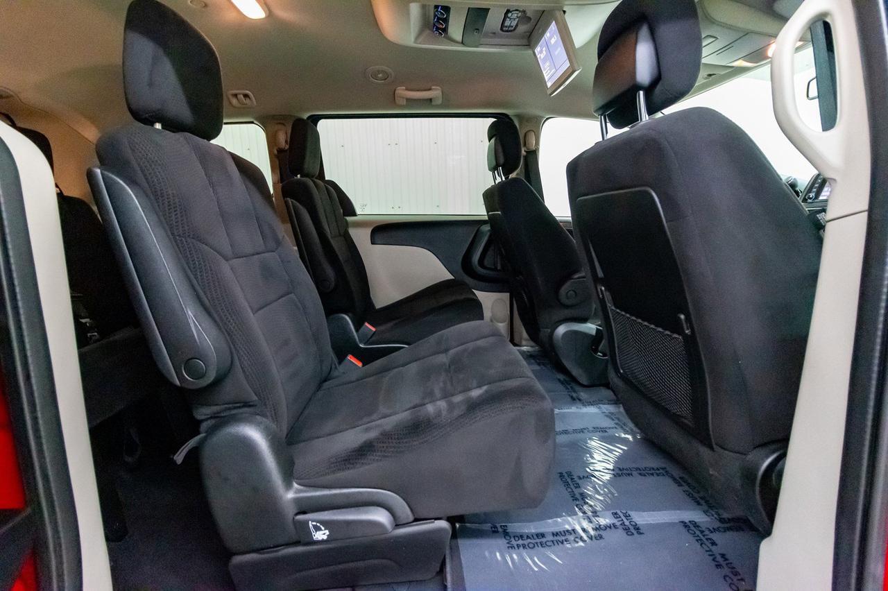 2014 Dodge Grand Caravan SXT BCam DVD Quad Seating Red Deer AB
