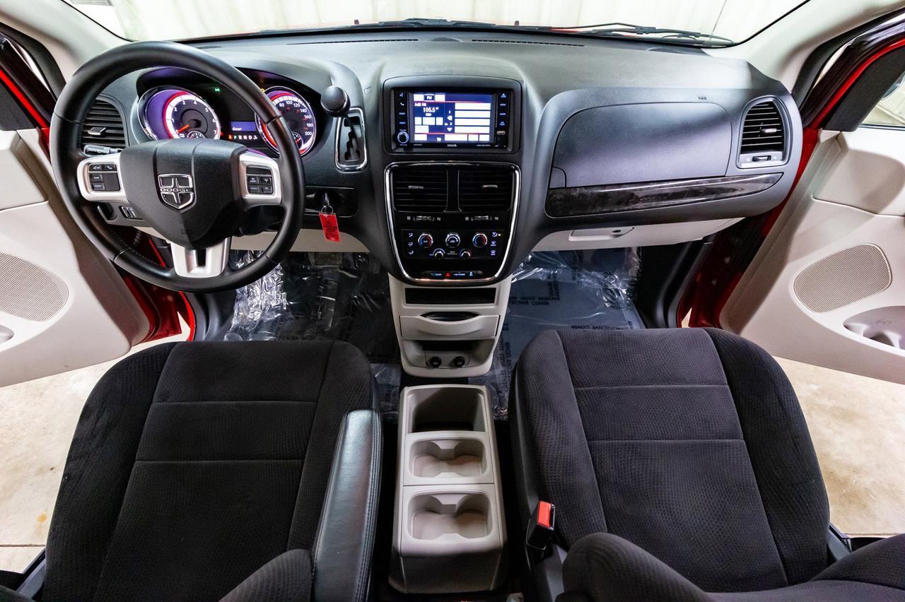 2014 Dodge Grand Caravan SXT BCam DVD Quad Seating Red Deer AB