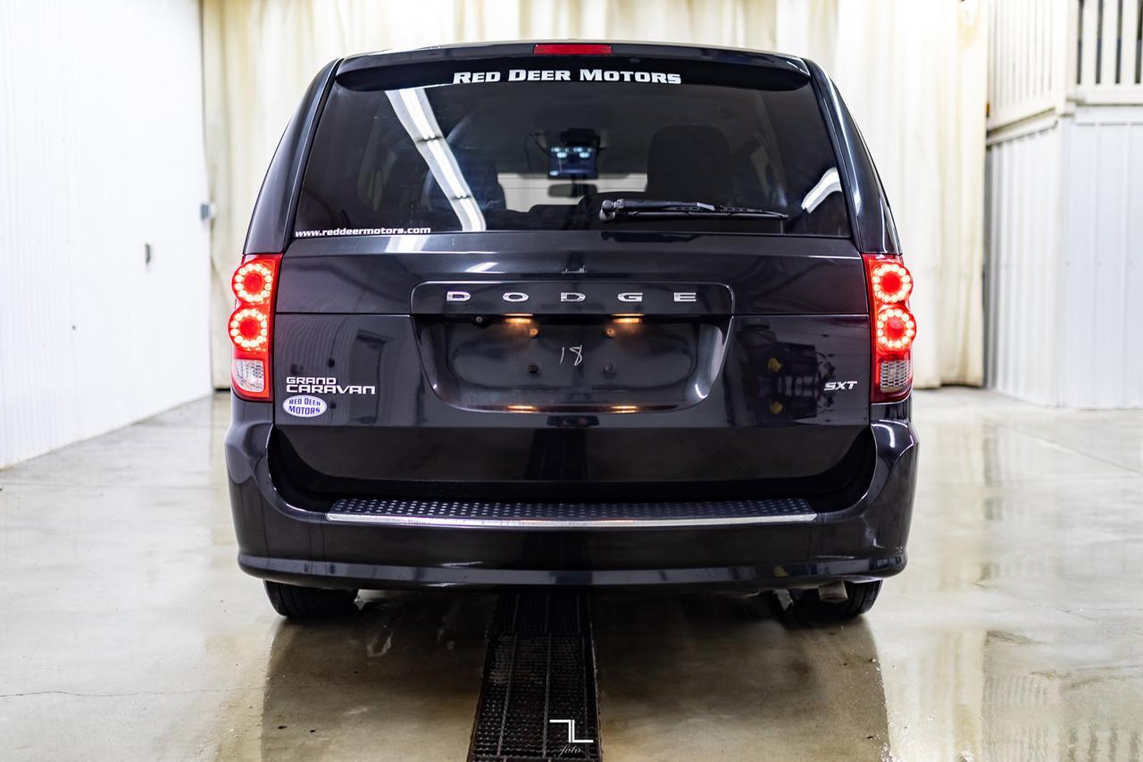2014 Dodge Grand Caravan SXT Plus BCam DVD Red Deer AB