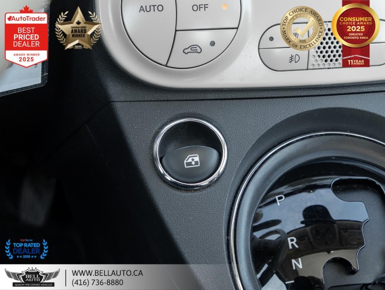 2014 FIAT 500 Lounge | SUNROOF | LTHR | HTDSEATS | CDPLAYER | NOACCIDENT Toronto ON