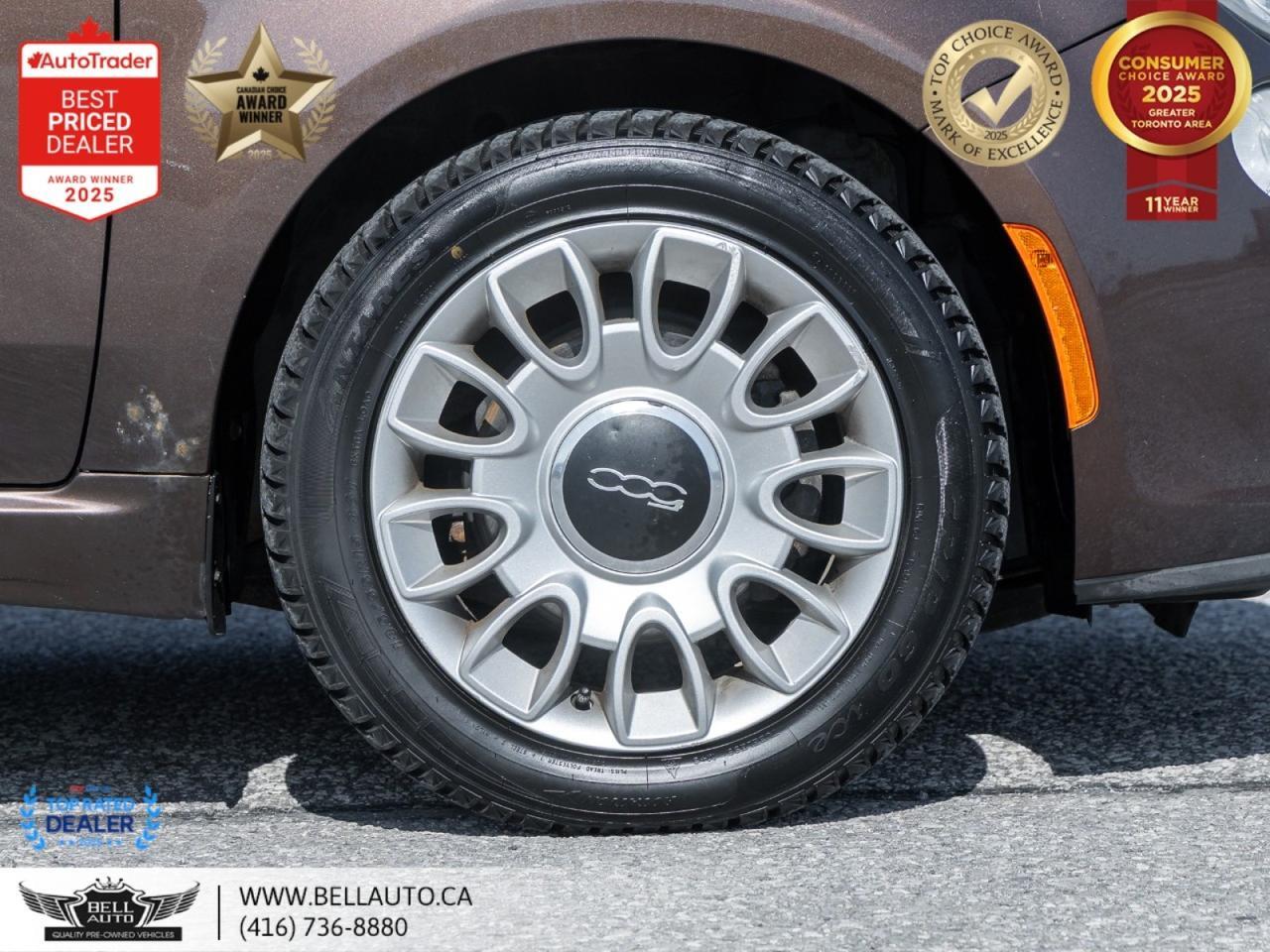 2014 FIAT 500 Lounge | SUNROOF | LTHR | HTDSEATS | CDPLAYER | NOACCIDENT Toronto ON