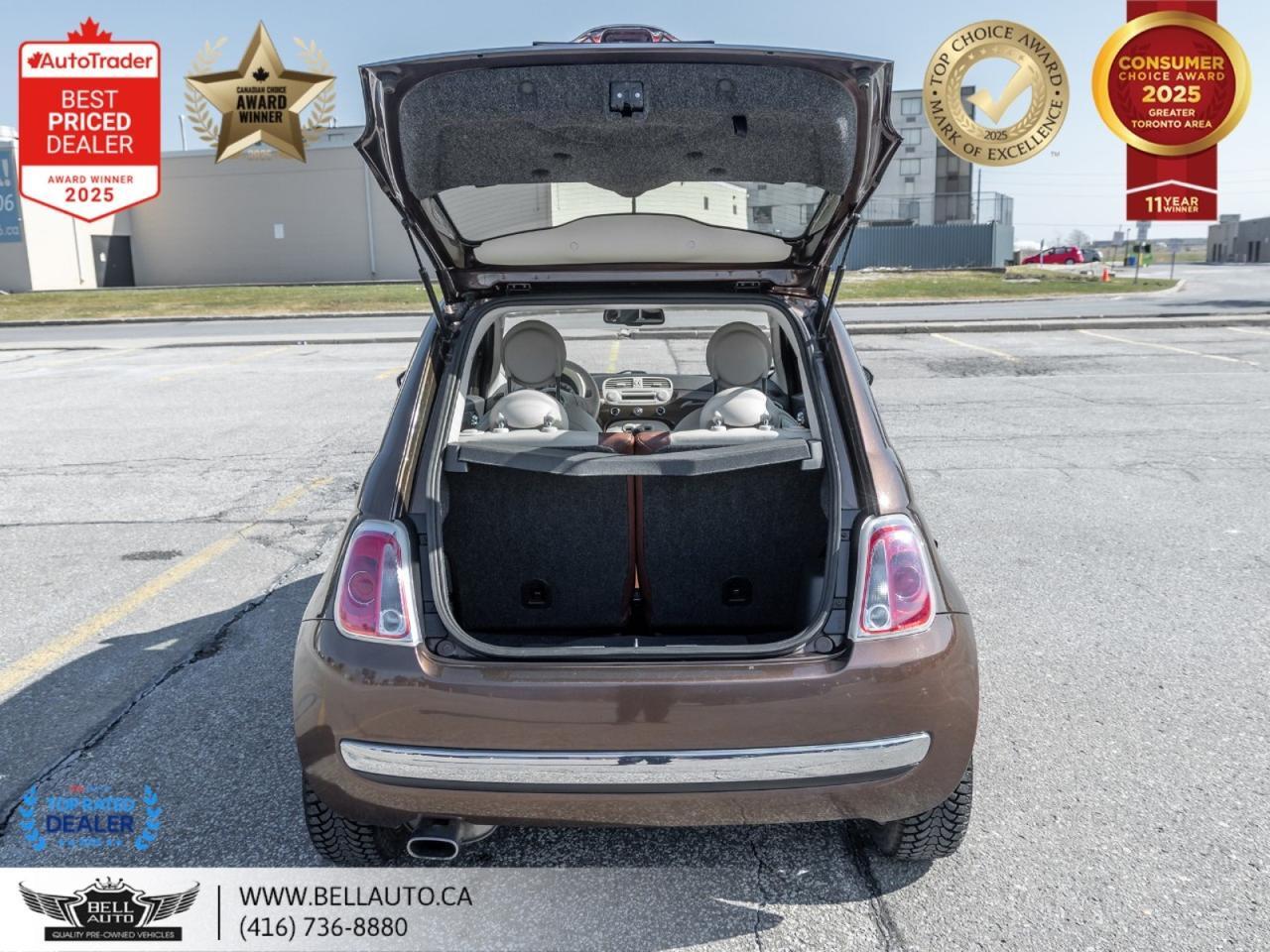 2014 FIAT 500 Lounge | SUNROOF | LTHR | HTDSEATS | CDPLAYER | NOACCIDENT Toronto ON
