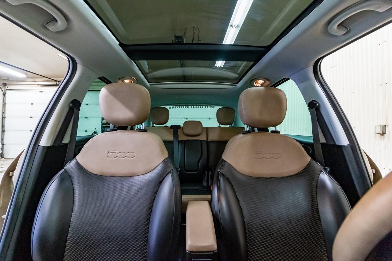 2014 FIAT 500L Lounge Leather Roof Nav Red Deer AB