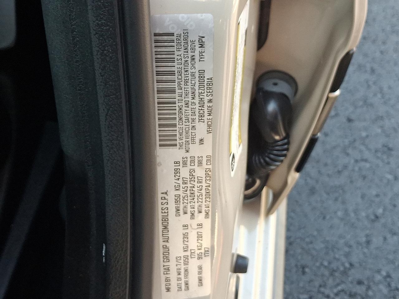 2014 FIAT 500L Trekking Vineland NJ