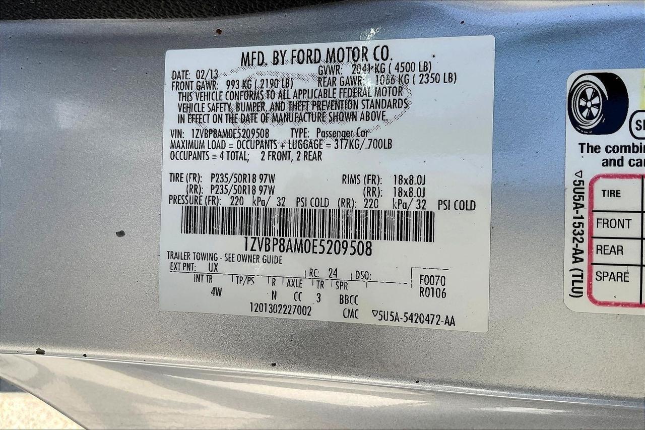 2014 FORD MUSTANG Houston TX