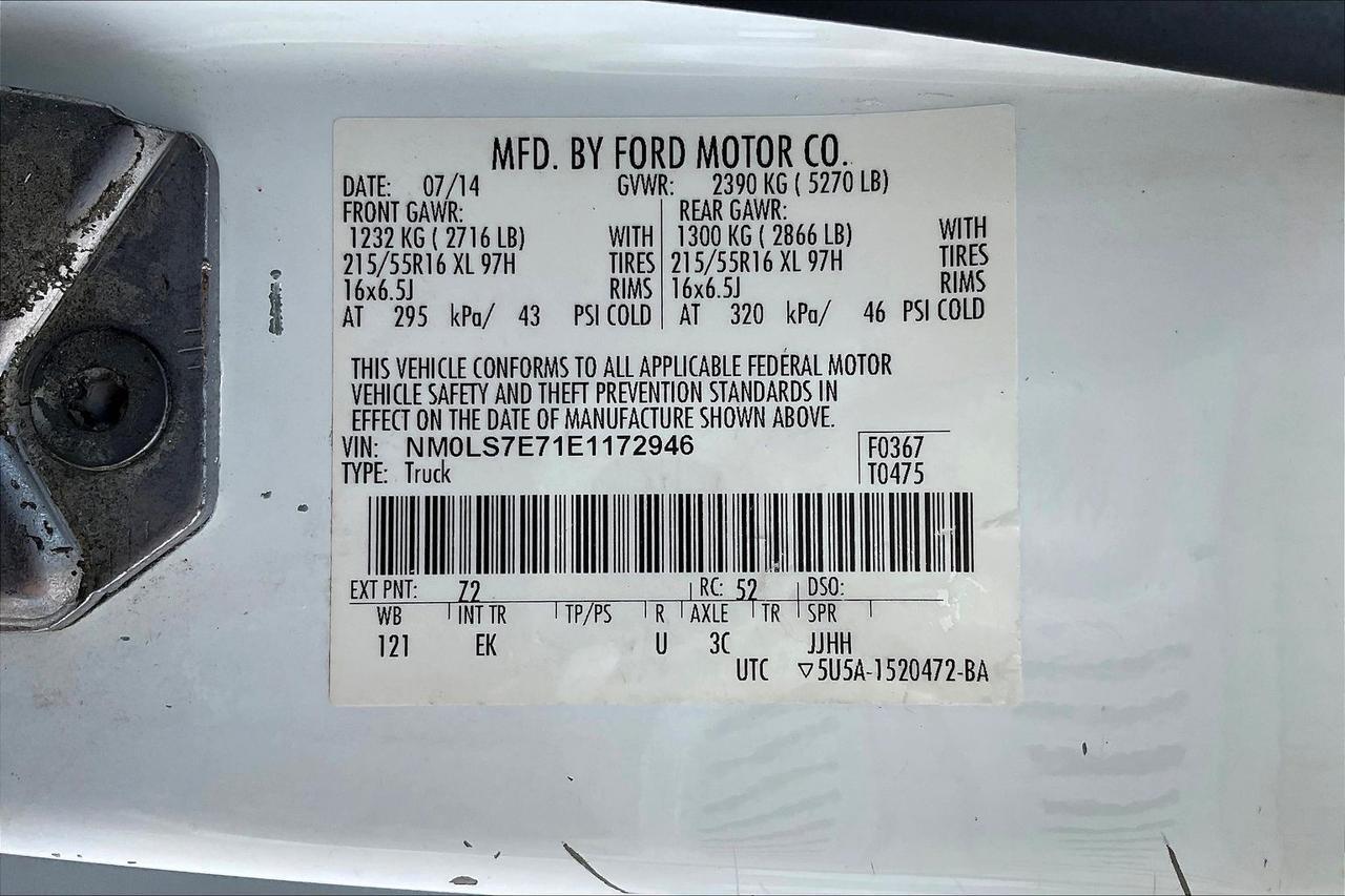 2014 FORD TRANSIT CONNECT XL Houston TX
