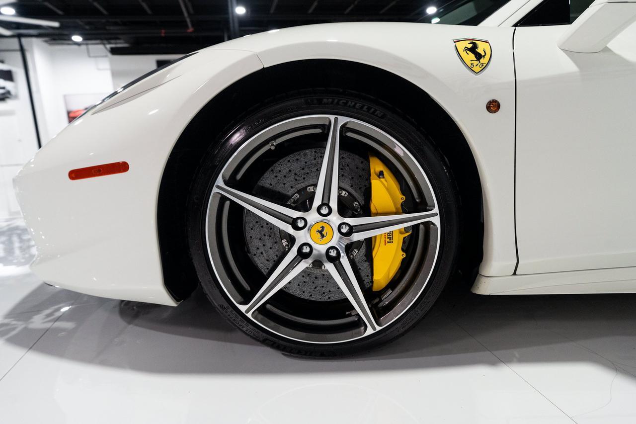 2014 Ferrari 458 Italia Bianco Avus paint, fully bespoke interior, JBL Professional audio system AND MUCH MORE!! Fort Lauderdale FL