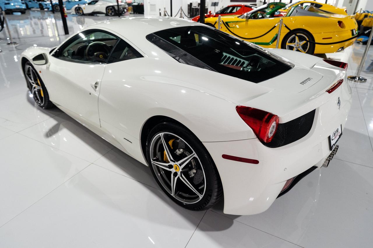 2014 Ferrari 458 Italia Bianco Avus paint, fully bespoke interior, JBL Professional audio system AND MUCH MORE!! Fort Lauderdale FL